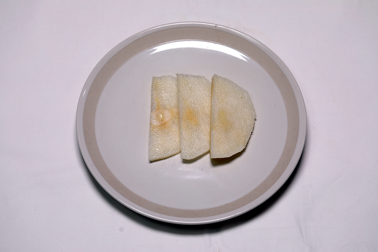 산마드래싱과 실곤약 샐러드 만들기 3단계
